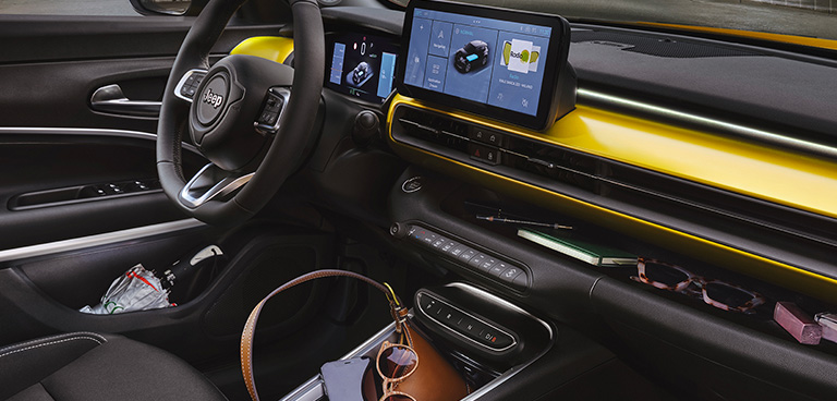 jeep avenger electrique design et intérieur