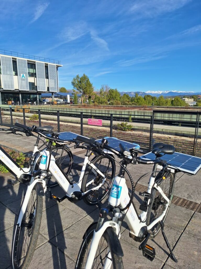 velo énergie solaire