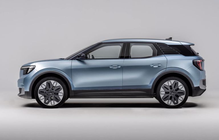 ford explorer electrique vue latérale