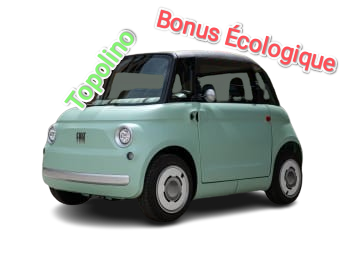 bonus écologique topolino