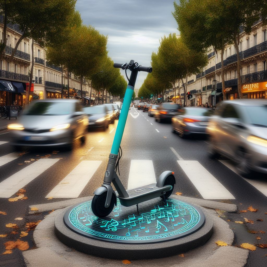 pourquoi ma trottinette bip quand je l'allume ?