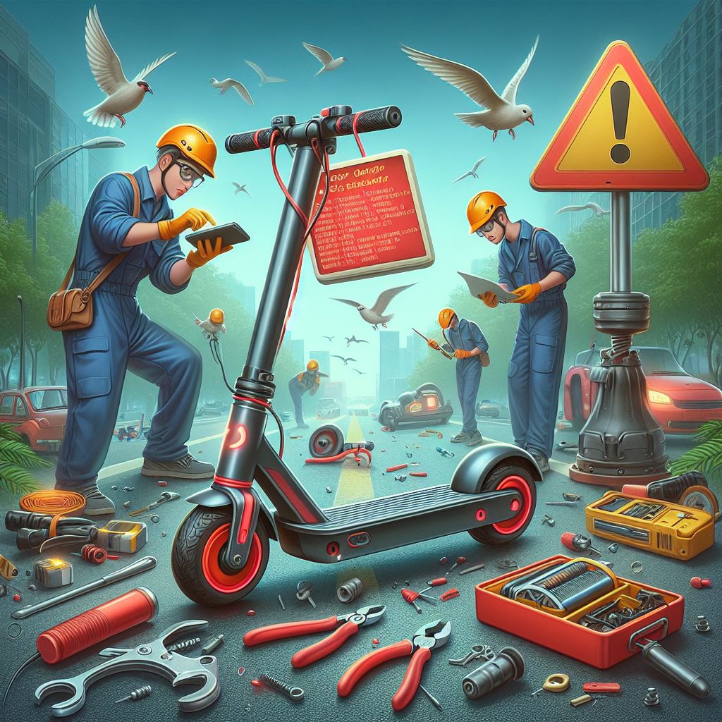 Réparer Trottinette Électrique codes erreurs