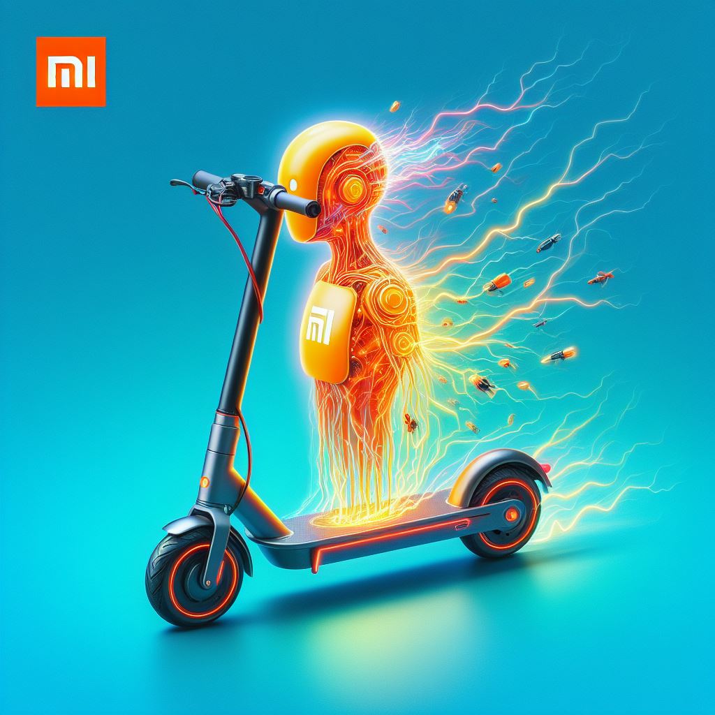 pourquoi ma trottinette xiaomi bip quand je l'allume