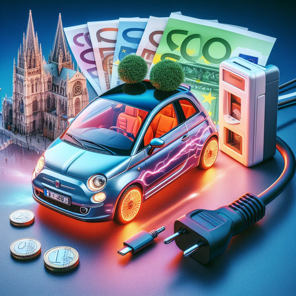 Fiat 500 electrique leasing social