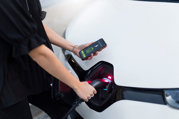 Application smartphone pour tester le chargement de la batterie