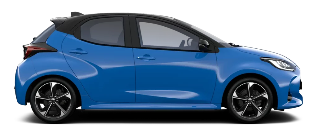toyota yaris hybride 130 vue latérale