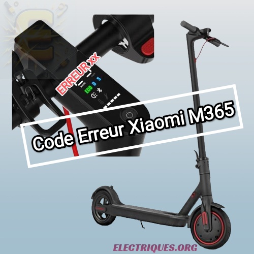 code erreur xiaomi m365