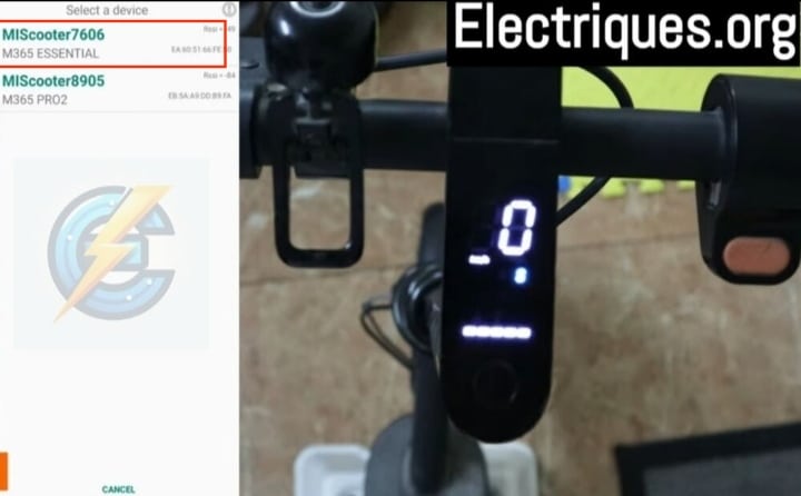 selectionner trottinette électrique