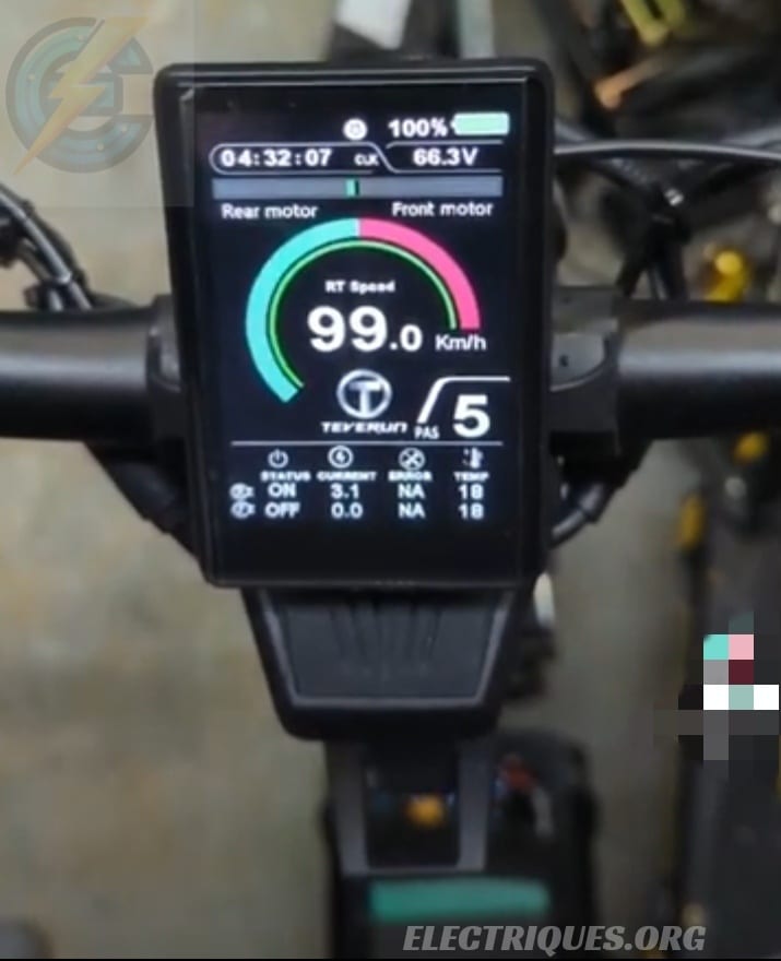 vitesse maximale teverun blade mini pro