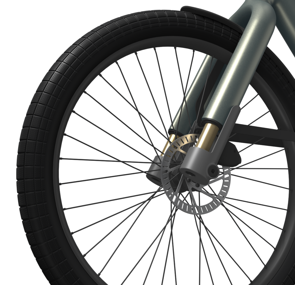 roues vélo électrique cowboy cross