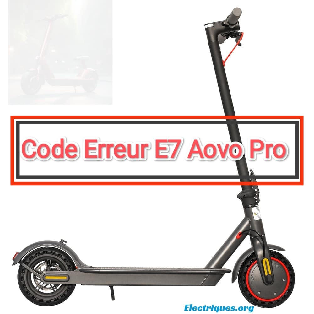 e7 aovo pro code erreur