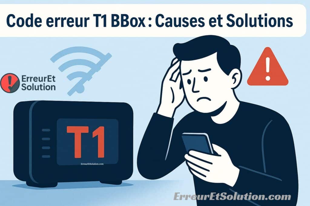 code erreur t1 bbox