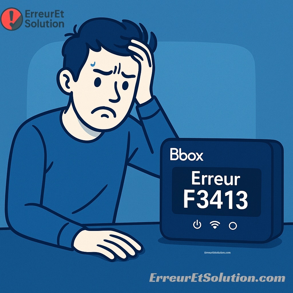 code erreur f3413 bbox