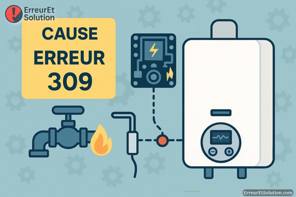 Cause erreur 309 Chaffoteaux