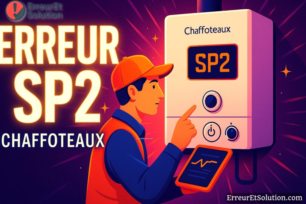 erreur sp2 chaffoteaux