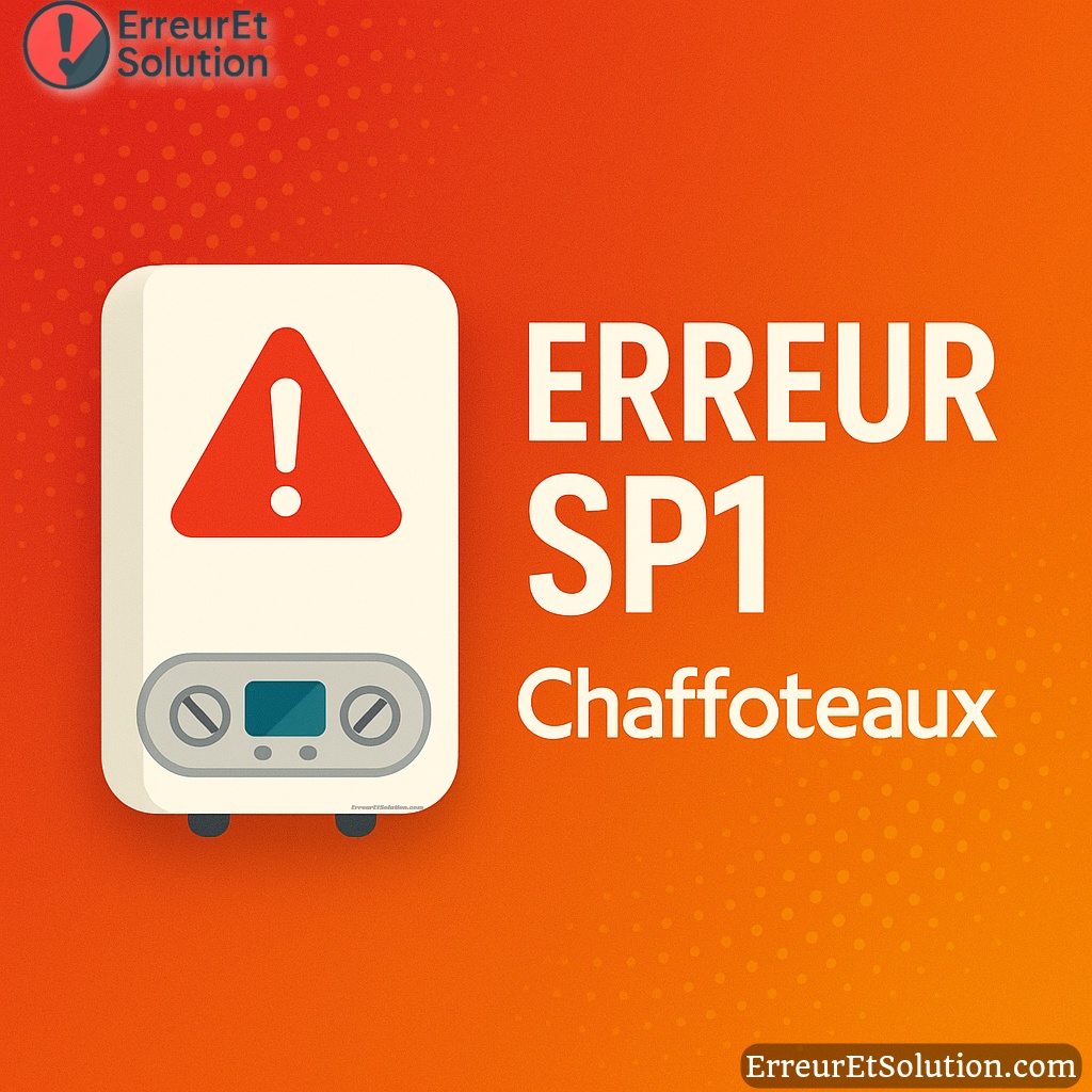 erreur sp1 chaffoteaux
