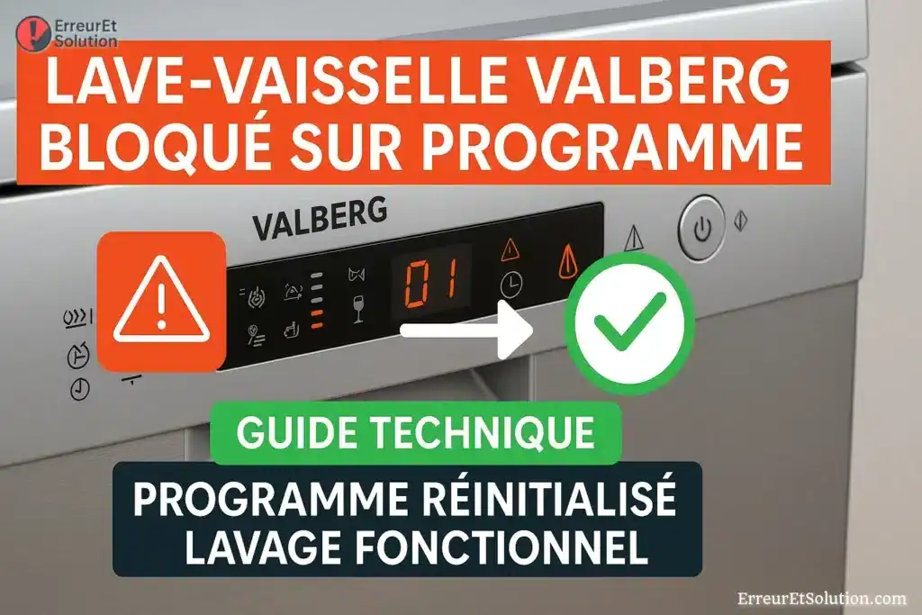 Machine A Laver Bloquee Sur Un Programmenull