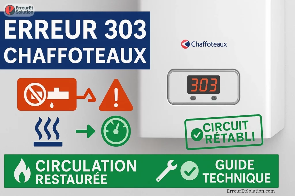 Erreur 303 Chaffoteaux Guide Expert [2025] Erreur et Solution — free download