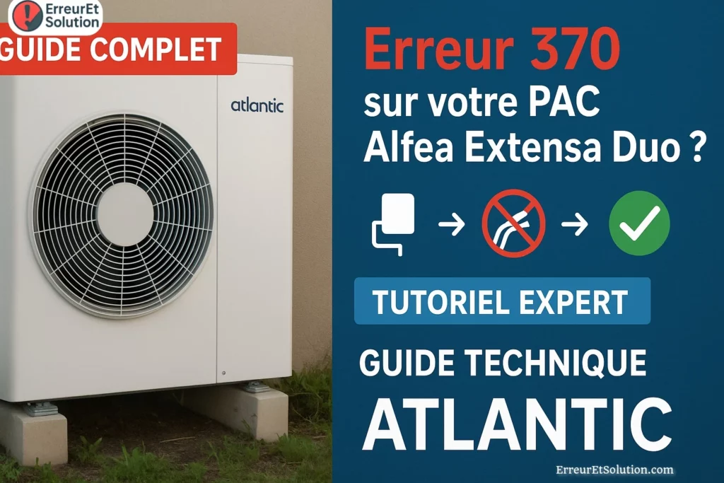 Erreur 370 Atlantic