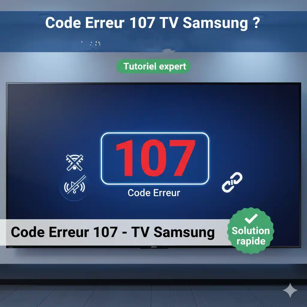 Code Erreur 107 TV Samsung que faire Erreur et Solution — free download